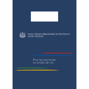 Caderno secundário grande - 96 páginas – quadriculado (matemática)